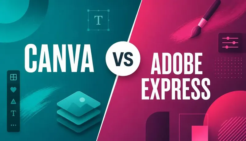Canva vs Adobe Express: qual é o melhor editor gráfico em 2026?