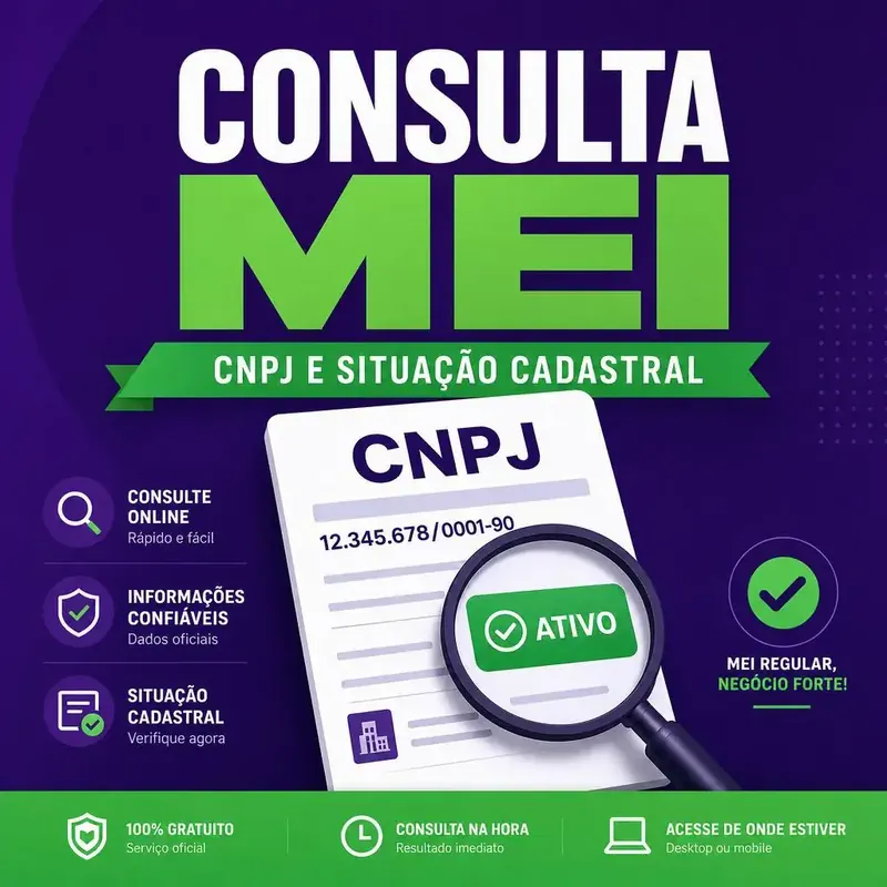 Consulta MEI: como verificar CNPJ, situação cadastral e pendências em 2026