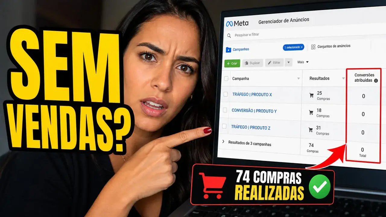 Vendas Não Aparecem no Gerenciador de Anúncios: O Que Verificar