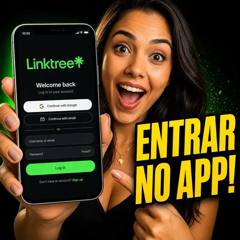 Como Entrar no Linktree pelo Celular (Android e iOS)