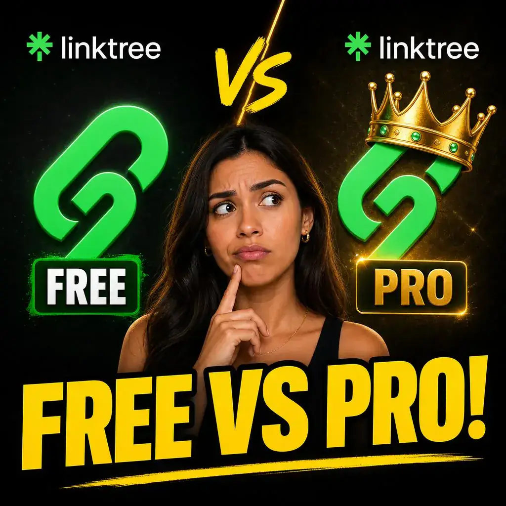Linktree Free vs Pro: Diferenças e Quando Migrar