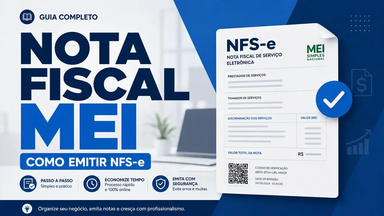 Como emitir Nota Fiscal de Serviço (NFS-e) como MEI em 2026