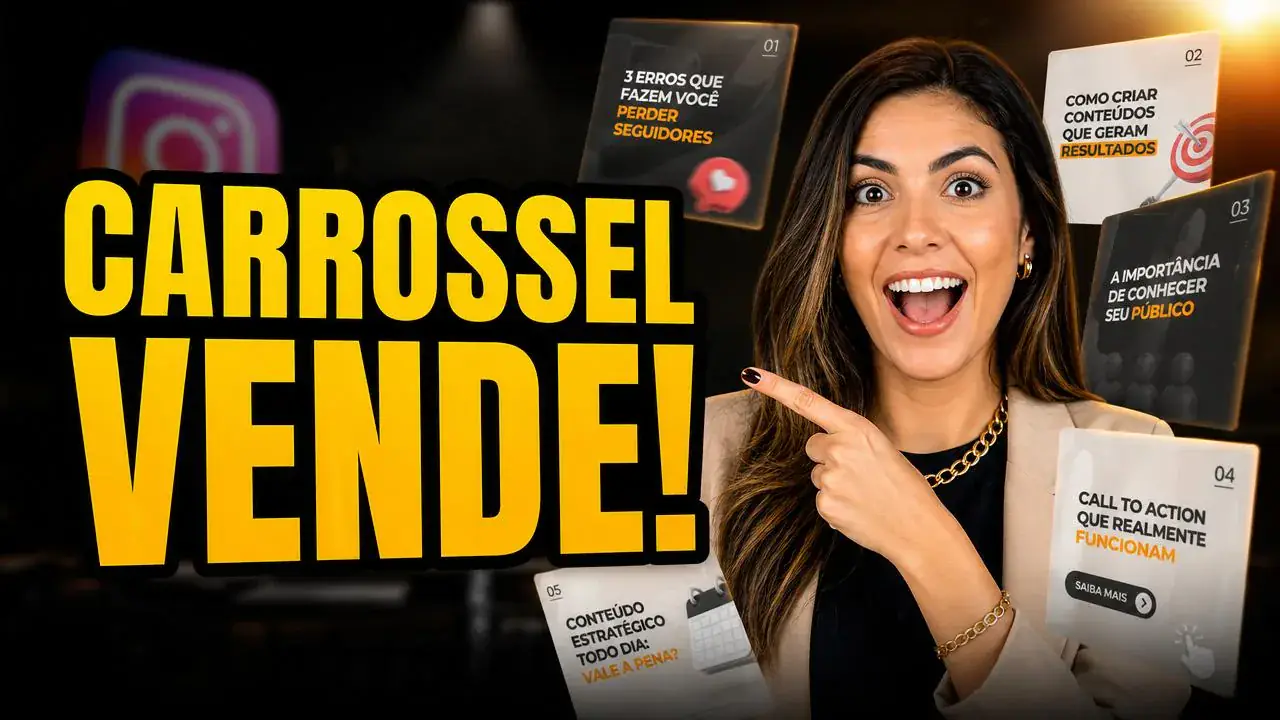 Carrosséis no Instagram: Como Usar para Alcance, Leads e Vendas