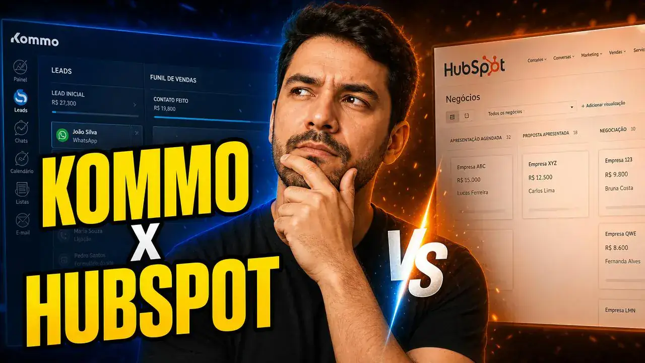 Kommo vs HubSpot CRM: Qual o Melhor para Vendas no Instagram?