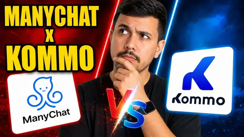 ManyChat vs Kommo: Qual a Melhor Automação para Instagram em 2026?