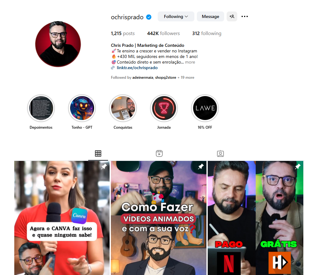 Chris Prado | Marketing de Conteúdo